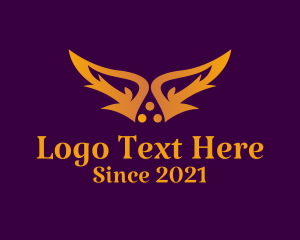 Luxurious - Luxury Hotel Wings logo design