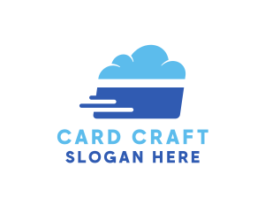 Credit Card Cloud  logo design