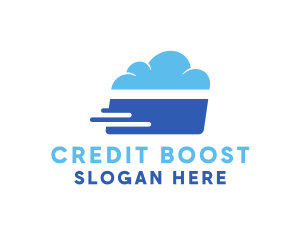 Credit - Credit Card Cloud logo design