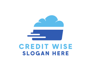 Credit - Credit Card Cloud logo design