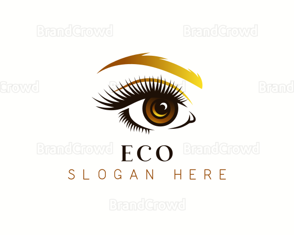 Fashion Eyebrow Cosmetic Logo