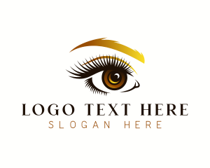 Cosmetic Tattoo - Fashion Eyebrow Cosmetic logo design