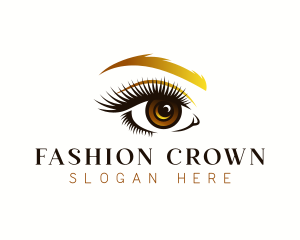 Fashion Eyebrow Cosmetic logo design