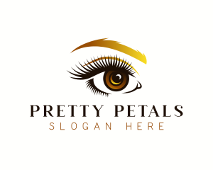 Fashion Eyebrow Cosmetic logo design