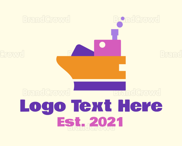 Toy Steam Boat Logo
