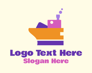 Toy Steam Boat  Logo
