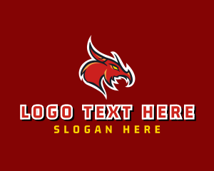 Dragon - Dragon Gaming Mascot logo design