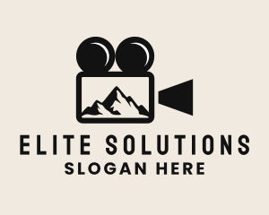 Video Camera Mountain  Logo