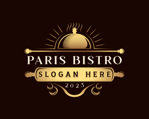 Premium Restaurant Cloche logo design