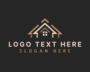 Mortage - House Roof Carpentry logo design