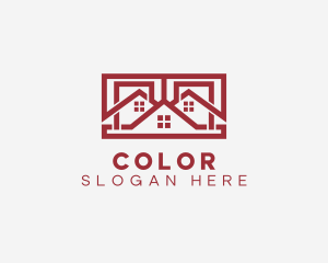 Contractor - Housing Roof Property logo design