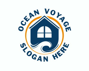 Ocean House Resort logo design