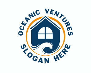 Ocean House Resort logo design