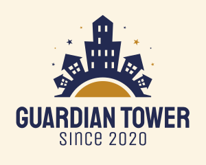 Urban City Tower logo design