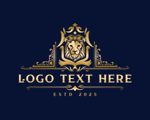 Wealth - Lion Wealth Deluxe logo design
