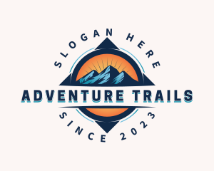 Mountain Nature Travel logo design