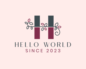 Wedding Planner Letter H  logo design