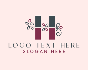 Wedding Planner Letter H  Logo