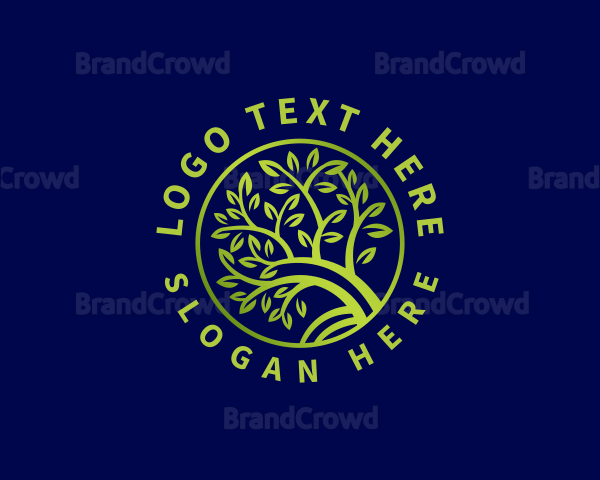 Nature Tree Landscaping Logo