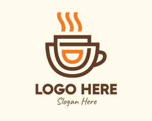 Mocha - Brewed Coffee Cup logo design