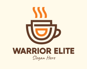 Cappuccino - Brewed Coffee Cup logo design