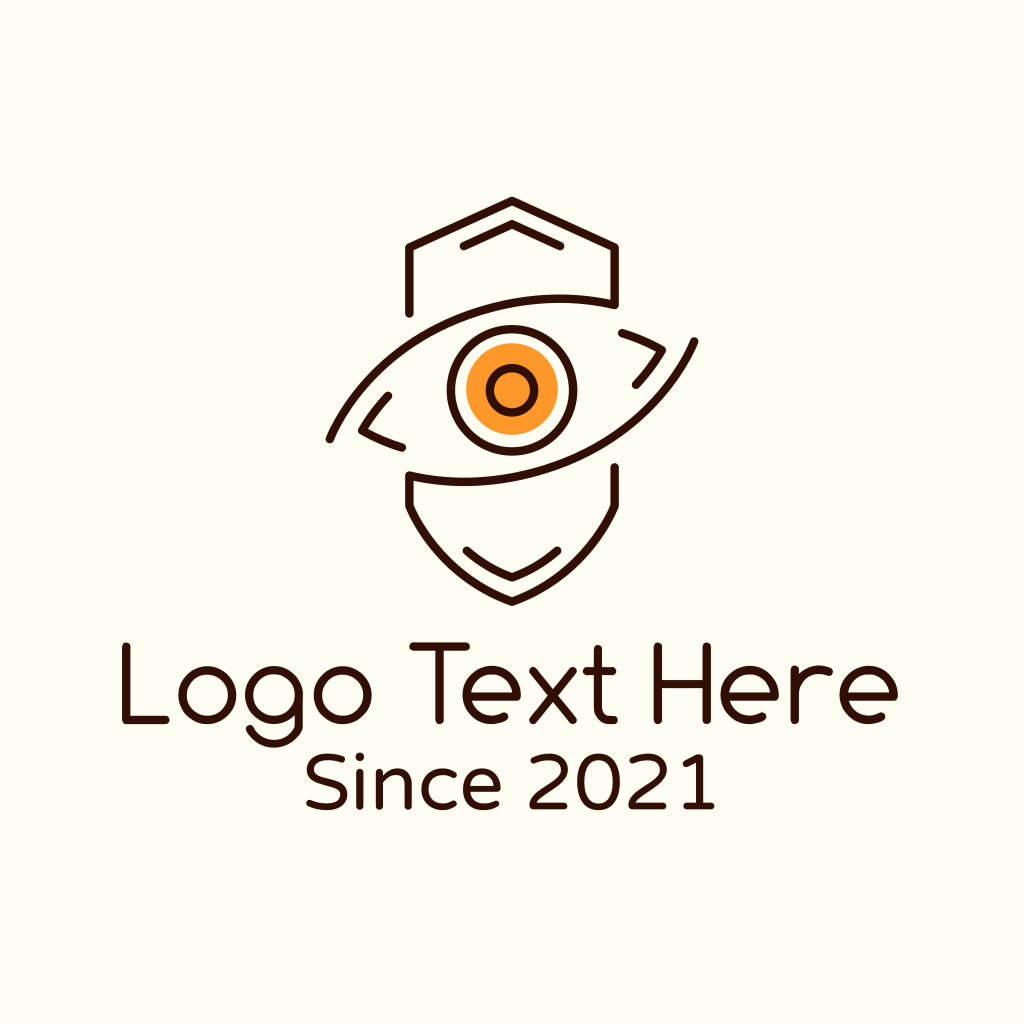 Minimalist Eye Shield Logo | BrandCrowd Logo Maker