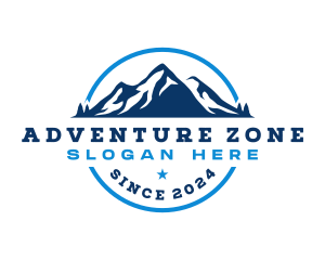 Nature Mountain Adventure logo design