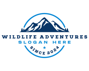 Nature Mountain Adventure logo design