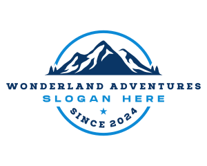 Nature Mountain Adventure logo design