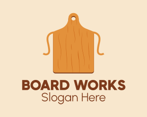 Board - Chopping Board Apron logo design