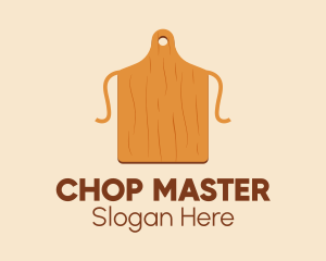 Chopping Board Apron logo design