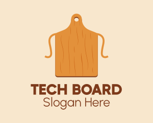 Chopping Board Apron logo design