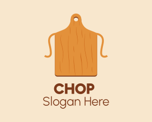 Chopping Board Apron logo design