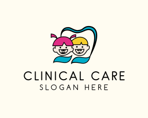 Kid Dental Clinic  logo design