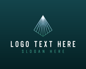 Number 13 - Pyramid Marketing Agency logo design