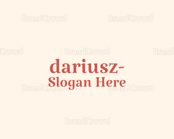 Elegant Boutique Style Logo