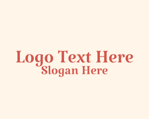 Elegant Boutique Style Logo