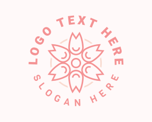 Jewelry Designer - Cherry Blossom Flower Events logo design