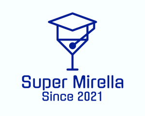 Blue - Online Graduation Tutor logo design