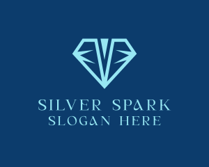 Blue Diamond Jewelry logo design