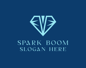 Blue Diamond Jewelry logo design