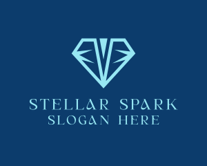 Blue Diamond Jewelry logo design