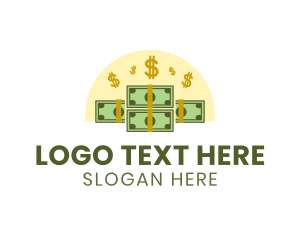 Dollar Cash Bundle logo design