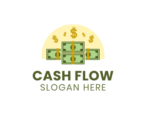 Monetary - Dollar Cash Bundle logo design