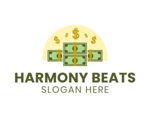 Money - Dollar Cash Bundle logo design