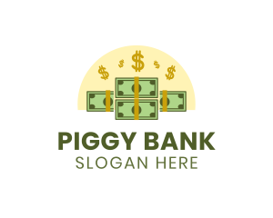 Dollar Cash Bundle logo design