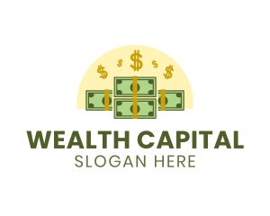 Dollar Cash Bundle logo design