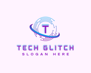 Cyber Tech Circuit logo design