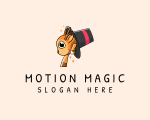 Magic Deer Hat  logo design