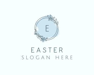 Watercolor - Wreath Wedding Planner logo design